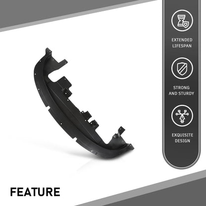 G-PLUS Front Air Dam Deflector Lower Valance Apron Fit for Models with Fascia,Compatible with Dodge Journey AVP Canada Value Package Crew Crossroad GT Limited R/T SE 2011-2020 68087244AA, CH1228122