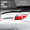 G-PLUS Rear Trunk Spoiler Wing Compatible with BMW 5 Series E60 Saloon 4-Door Model 2004 2005 2006 2007 2008 2009 2010, Fit The E60 Model Only, Not Fit E61 Touring Model Gloss Black