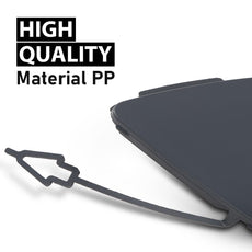 G-PLUS Tow Hook Cover for Land Rover Discovery Sport 2020-2022 Front Bumper Close-up View