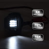 G-PLUS LED License Plate Lights Lamp Assembly Compatible With 1997-2011 Dodge Dakota/2006-2009 Mitsubishi Raider,#55055292 Bright White Pack of 2