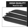 G-PLUS Pair Front Bumper Fog Light Grill Cover, Compatible with Audi A6/ A6 Quattro 2012 2013 2014 2015, Left Driver & Right Passenger Side 2PCS, 4G0807681, 4G0807682