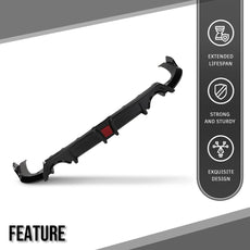 G-PLUS Rear Bumper Lip Diffuser LED Light for Honda Civic 2016-2021 Gloss Black Product Specifications