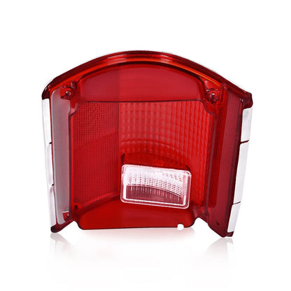 G-PLUS Tail Lights Lens Compatible with Chevy Blazer C10 C20 C30 1975-1986/Fit GMC C15 C1500 C2500 Jimmy 1973-1991 Red Tail Lamps Lens GM2801122,5968329 Luces Traseras Rear Brake Lamps Assembly