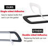 G-PLUS 3rd Third Brake Light Gasket Seal Compatible with Ford F150 2009-2014,NOT Fit SVT Raptor Model Hight Mount Stop Lamp Assembly Single Sided Adhesive AL3Z13A613E
