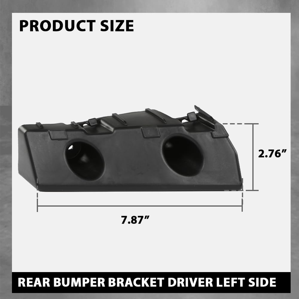 G-PLUS Rear Bumper Bracket Driver Left Side Compatible with Chevy Malibu 2016-2023 84081021