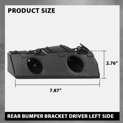G-PLUS Rear Bumper Bracket Driver Left Side Compatible with Chevy Malibu 2016-2023 84081021