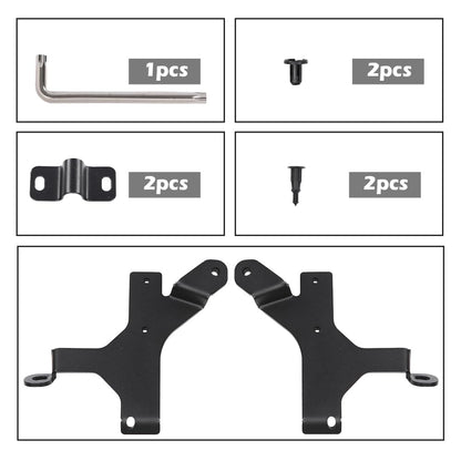 G-PLUS Black Front Under Shield Skid Plate Compatible with Land Rover Defender 2020 2021 2022 VPLEP0436