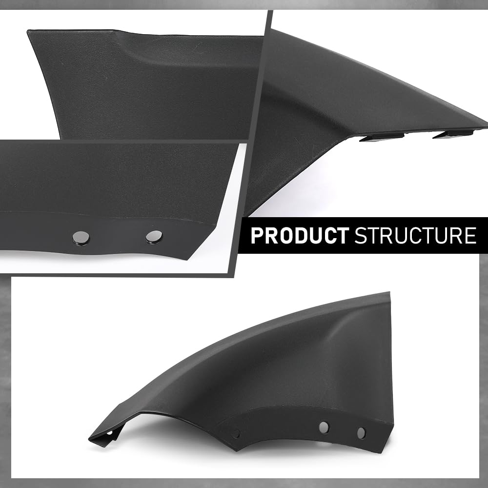 G-PLUS Front Right Bumper Corner Cover, Compatible with Ford EcoSport 2018-2022, Passenger Side, FO1017102, GN1Z17D957DB