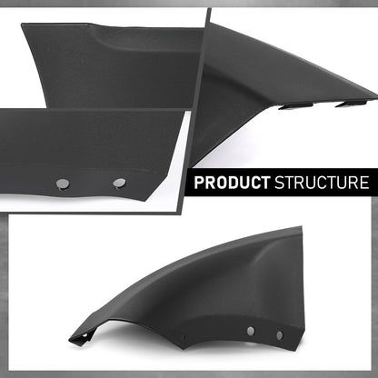 G-PLUS Front Right Bumper Corner Cover, Compatible with Ford EcoSport 2018-2022, Passenger Side, FO1017102, GN1Z17D957DB