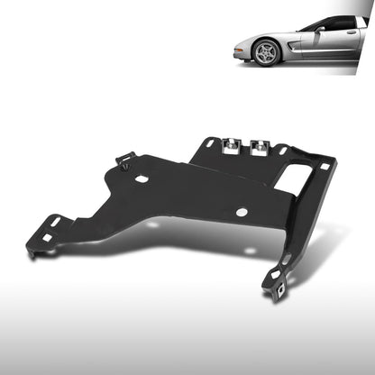 G-PLUS Left Headlight Bracket Compatible with Chevy Corvette C5 1997-2004 16523679, 16523681 Black