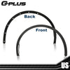 G-PLUS Front Left Driver Side Fender Flares Compatible with Tesla Model Y MY 2020 2021 2022 2023 2024 149416400B, 149418800B Wheel Opening Molding Arch Trim Black