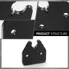 G-PLUS Sun Visor Clips, Compatible with Dodge Ram 1500 Trucks 2019 2020 2021 2022 2023 Black Visor Clips 2pcs
