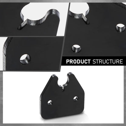 G-PLUS Sun Visor Clips, Compatible with Dodge Ram 1500 Trucks 2019 2020 2021 2022 2023 Black Visor Clips 2pcs
