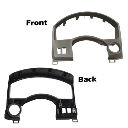 G-PLUS Dash Panel Gauge Cover Bezel Trim Gray Compatible with Nissan Titan/Armada 2004-2006 68240-7S000, 682407S000