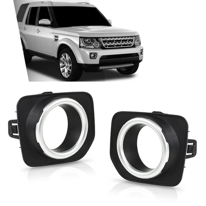 G-PLUS Fog Lamp Light Cover Bezel Compatible with LR4 2010-2016 2PCS ABS Plastic Trim