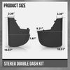 G-PLUS Center Console Extension Panel Left & Right Compatible with 2009-2012 DODGE RAM 1500/2010-2012 DODGE RAM 2500 3500