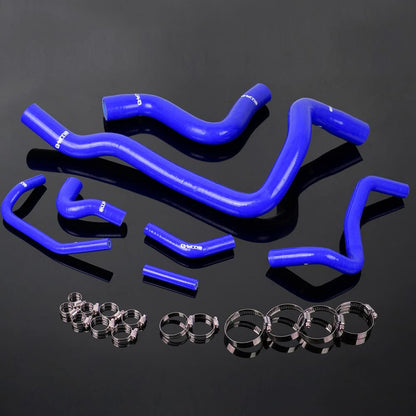 G-PLUS Silicone Radiator Hose Clamps kit Compatible With Volvo 97 850 T-5/1998-2000 S70/1998-2004 V70 7PCS Blue