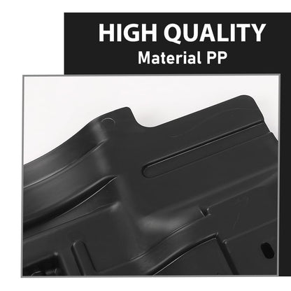 G-PLUS Engine Splash Shields Front Compatible with Buick Encore (submodel: Base, Convenience, Leather, Premium) 2013 2014 2015 2016, Fit Buick Encore Sport Touring 2016 94550786, GM1228150 Black