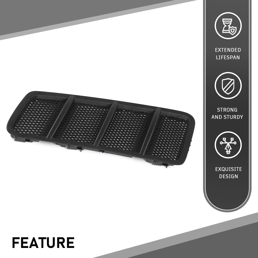 G-PLUS Front Left Hood Air Vent Grille, Compatible with Benz W166 GL GL350 GL450 GL550 GL63 AMG ML ML350 ML550 ML63 AMG 2012-2015, Driver Side, 1668800105