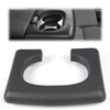 G-PLUS Center Console Cup Holder Pad Replacement Compatible with Ford F150 2004 2005 2006 2007 2008 2009 2010 2011 2012 2013 2014 (Dark Grey)