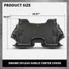 G-PLUS Engine Splash Shield Center Cover Compatible with Benz E320 Bluetec Sedan 4-Door 2007-2009,Fit Benz E350 4Matic Sedan/Wagon 4-Door 2006-2009,2115242430, 211-524-24-30