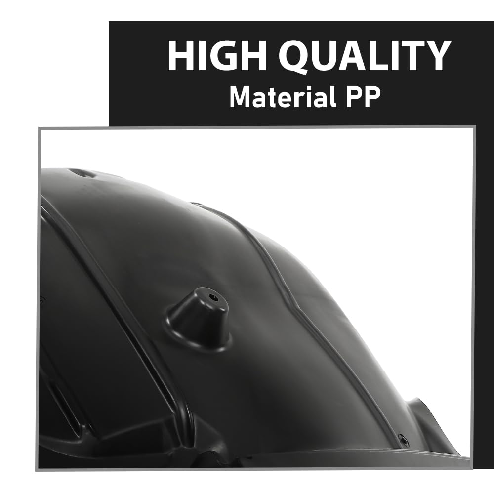 G-PLUS Fender Liners Front Driver Left Side Compatible with Benz C300 C350e C400 C43 C450 C63 AMG 4Matic Coupe Convertible Sedan Base 2015-2017 2056912900, MB1248192