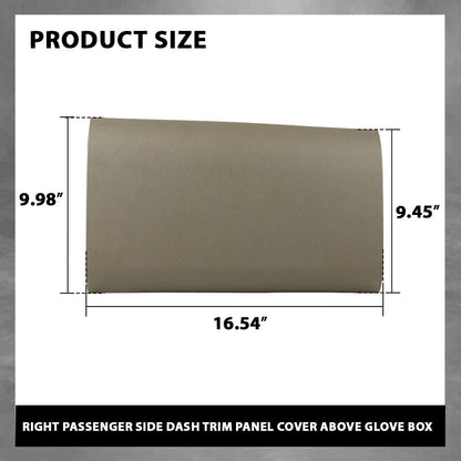 G-PLUS Dash Bezel Panel Cover Passenger Side Upper Glove Box Compatible with Ford F150 2004 2005 2006 2007 2008 Beige