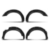 G-PLUS 4PCS Paintable Fender Flares Compatible with Nissan Frontier 2006-2020 Fit 5' Styleside Bed Fit Factory Chrome Front Bumper Black