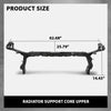 G-PLUS Radiator Support Core Upper Compatible with Cadillac XT5 Sport 2020, Fit Cadillac XT5 (submodel: Base, Platinum,Luxury, Premium Luxury) 2017-2020 84569874, GM1225345 Black