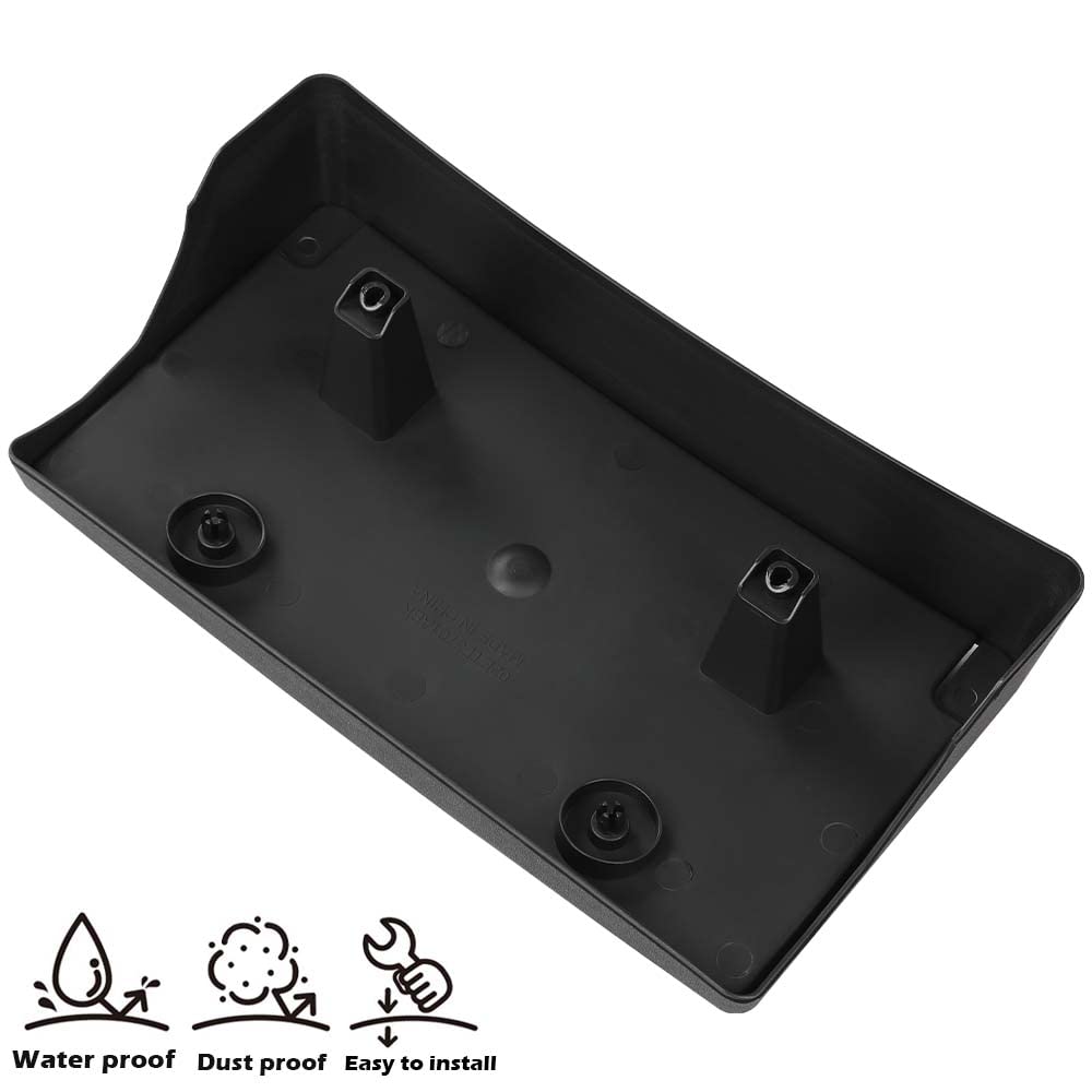 G-PLUS Front License Plate Tag Bracket Holder w Screws Compatible with 2019-2022 RAM 2500 3500 4500 5500 68362197AA