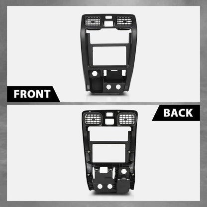 G-PLUS Center Dash Radio Climate Control Bezel Compatible with Toyota 4Runner 1999 2000 2001 2002 Black Dashboard Panel Cover Black