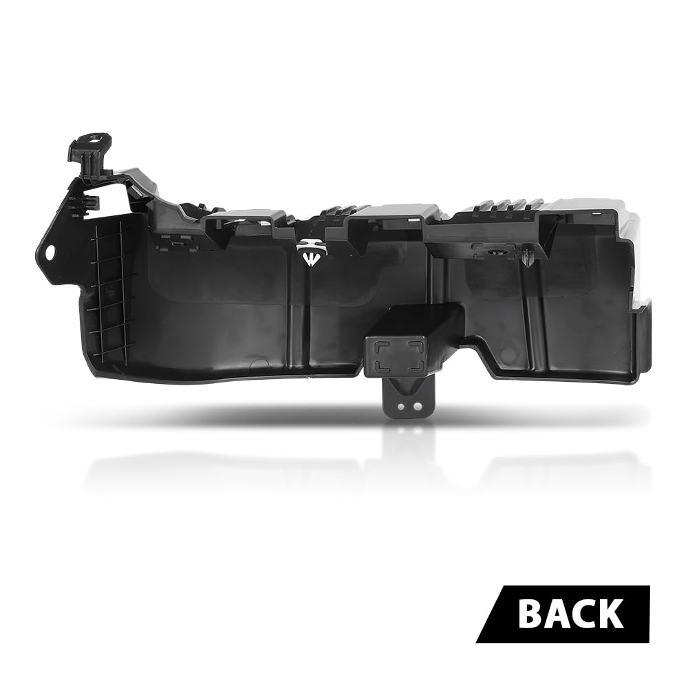 G-PLUS Bumper End Support Right Compatible with Ford Mustang 2018-2023 JR3Z17C947A, JR3Z-17C947-A Black