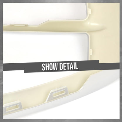 G-PLUS Front Right Side Lower Bumper Grille Trim Silver Compatible with BMW X5 2014-2018 Fits Models without M Sport Line Package, Type 1 Standard Line 51117303113 BM1038152