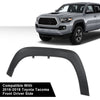 G-PLUS Fender Flares Front Left Driver Side, Compatible with Toyota Tacoma 2016-2021 Fender Flares Moulding Trim Wheel Opening Molding Set TO1290109 7587204060(Smooth Factory Style)