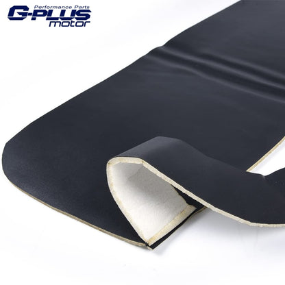 G-PLUS Compatible With Ford Mustang 2005 2006 2007 2008 2009 Red Synthetic Leather Door Panel Insert Card Covers Kit Replacement