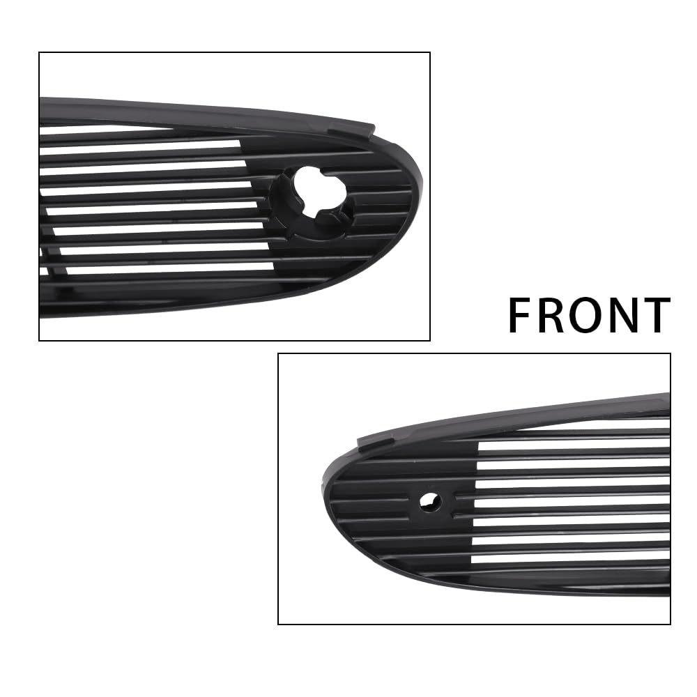 G-PLUS Dash Defrost Grill Grille Vent Auto Climate Control Compatible with Chevy Corvette C5 1997-2004