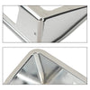 G-PLUS Rear License Plate Bezel Housing Frame Compatible with Chevy Corvette 1968 1969 1970 1971 1972 1973 3919715 Chrome