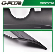 G-PLUS Side Skirt Panel Kit for Tesla Model 3 2017-2021 Rear Bumper Winglet Close-up View