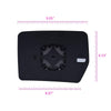 Front Passenger Side Replacement Mirror Glass with Backing Plate Compatible For Ford F-150 2011-2014