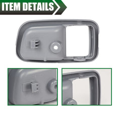 G-PLUS Door Handle Trim Set for Toyota Tundra 2000-2006 2PCS Light Gray Product Image