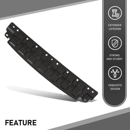 G-PLUS Front Bumper Lower Panel Cover, Compatible with Hyundai Veloster 2011-2017, 291102V000 Black