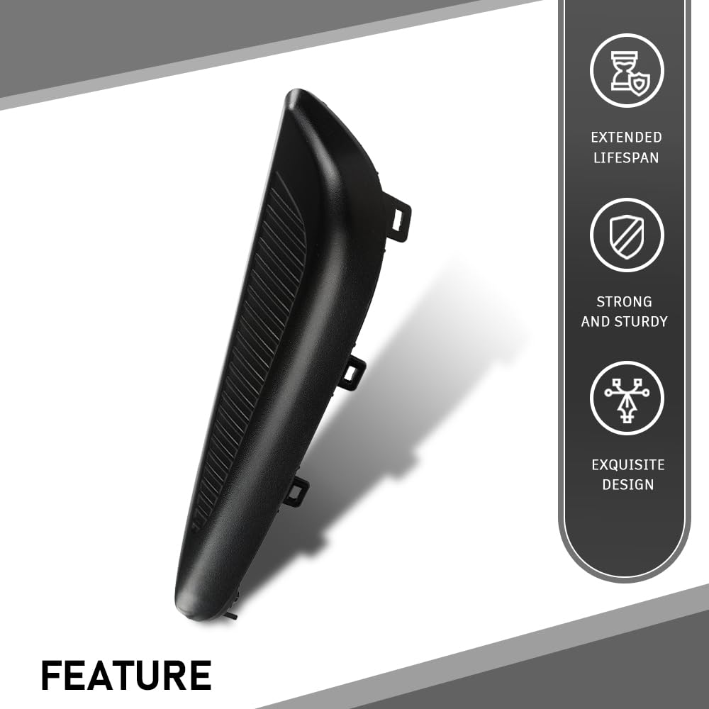 G-PLUS Front Bumper Molding Left Side Fog Light Cover Trim Compatible with Toyota Prius 2019-2021 w/o DRLTO1038228, 5271347040