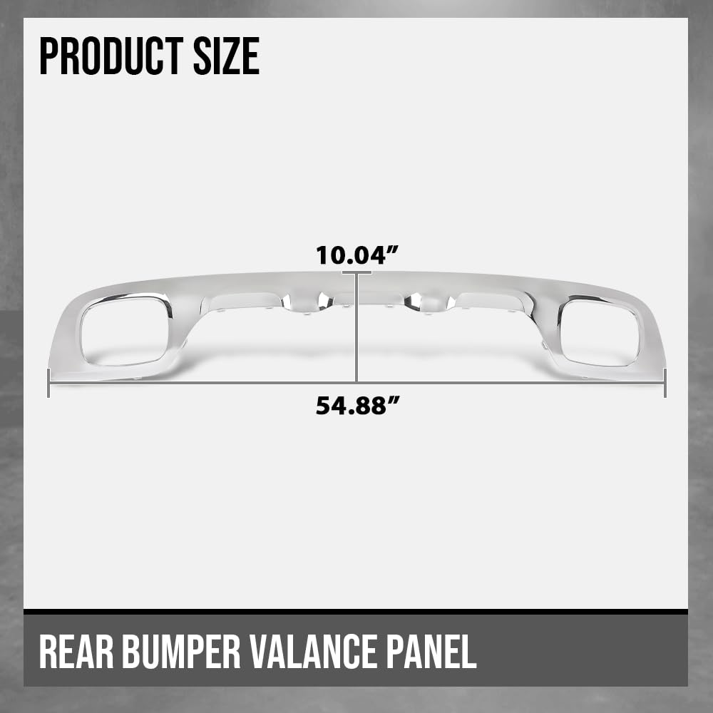 G-PLUS Rear Bumper Valance Panel Compatible with Benz GLA250 2018 2019 2020, Fit Models W/AMG Styling Package, W/O AMG Exterior Carbon and Night Package 1568855001, MB1195147 Sliver