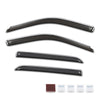 G-PLUS in-Channel Side Window Vent Visor Deflectors Rain Guards Compatible with Dodge Ram 1500 Classic Body Style Crew Cab 2019-2024; Fit Dodge Ram 2500 & 3500 Mega & Crew Cab 2010-2025 4 PCS Smoky