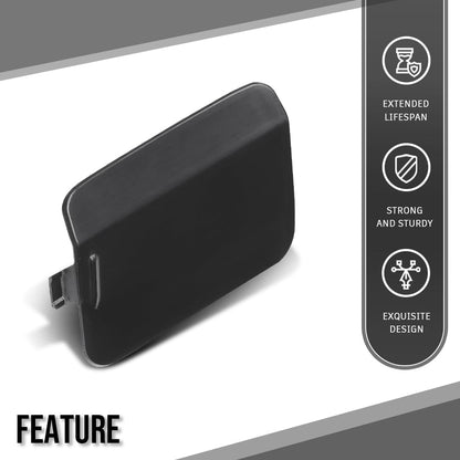 G-PLUS Bumper Tow Hook Cover Front Compatible with Volvo S60 V60 2019-2021 VO1029109, 397939695 Black