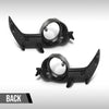 G-PLUS Fog Light Trim Set Left & Right w/Fog Light Hole Compatible with Toyota 4Runner (submodel: Limited, SR5) 2014 2015 2016 2017 2018 2019 2020 5212735100, 5212835080 Black