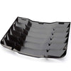 G-PLUS ABS Matte Black Rear Window Windshield Slotted Louvers Sun Shade Cover Replacement for Nissan 350Z 3.5L 2003 2004 2005 2006 2007 2008