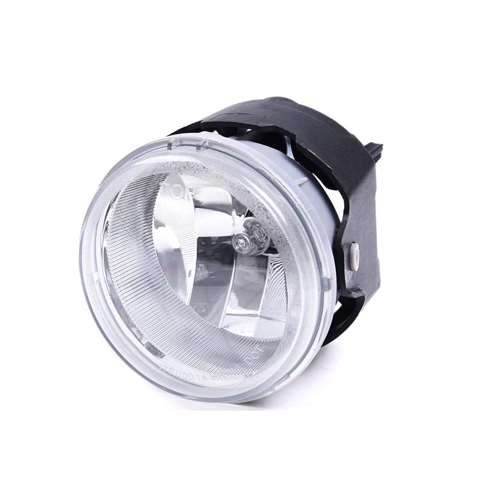 G-PLUS Compatible with Dodge Grand Caravan 2011-2017 Clear Lens Front Bumper Fog Lights Lamps Assembly With Bulbs Replacement 5182022AA CH2592146