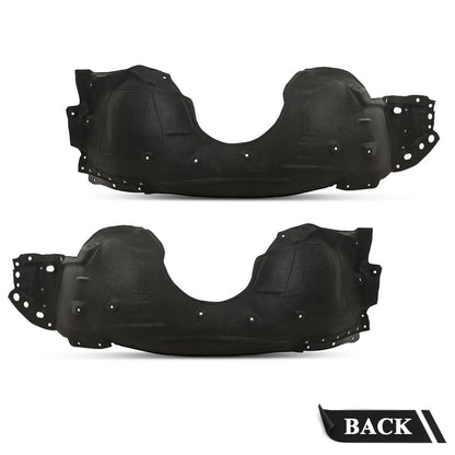 G-PLUS Front Fender Liner Driver and Passenger Side Compatible with Honda Accord 2018-2021 74150TVAA00 74100TVAA00 HO1248180 HO1249180