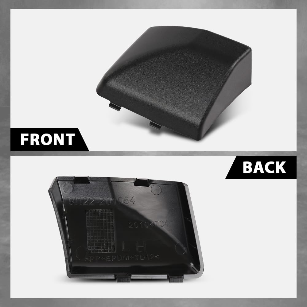 G-PLUS Left Rear Wheel Arch Front End Cap Compatible with Discovery 3 Discovery 4 LR010626 Black